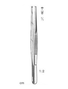 Pinza Disección Con Diente...